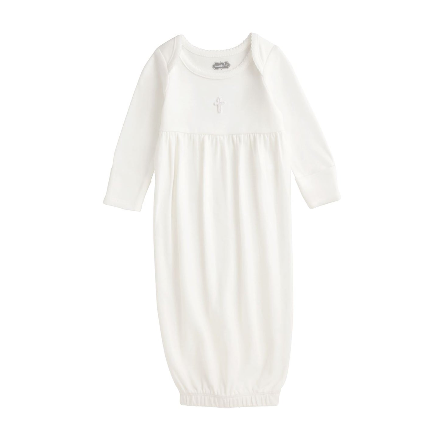 MP Christening Crochet Cross Gown