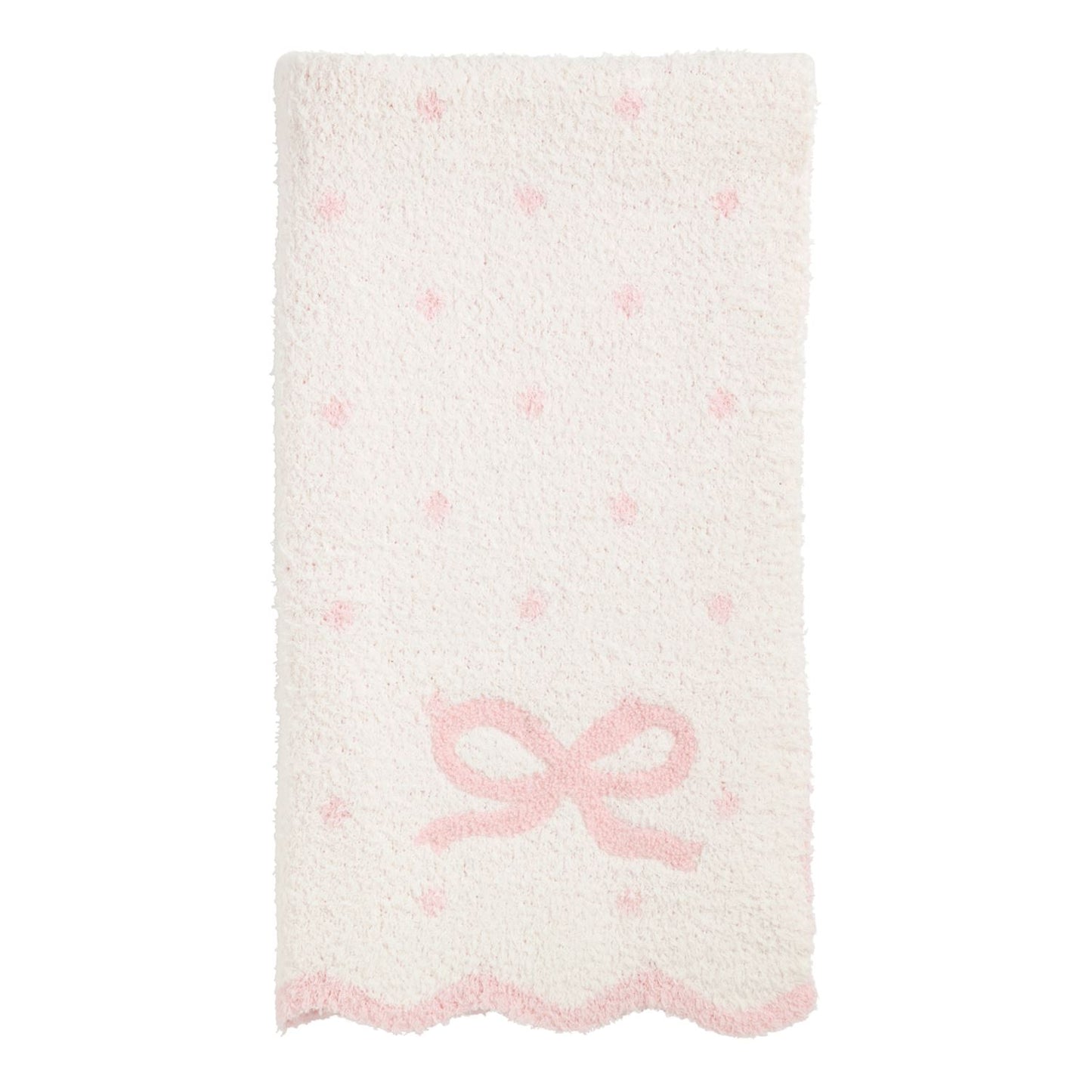MP Bow Chenille Blanket