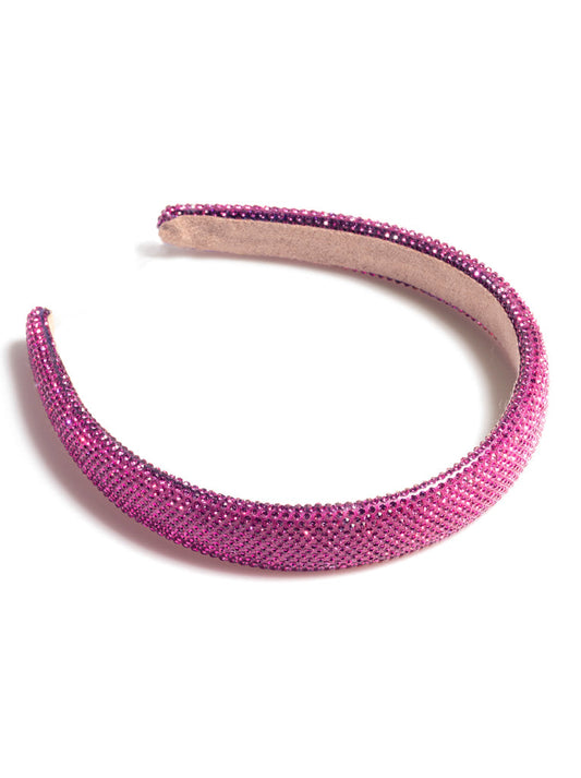 SH Rhinestone Headband - Magenta