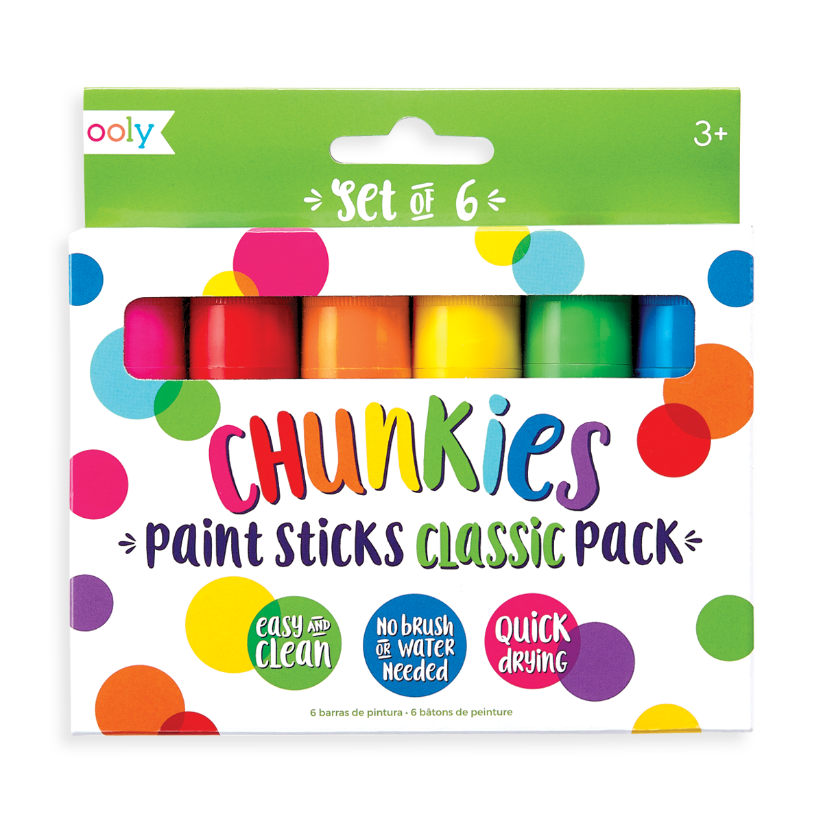 Ooly Chunkies Paint Sticks (6)
