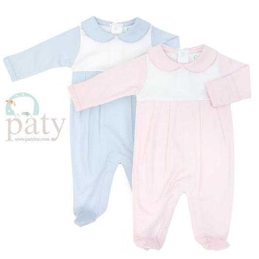 Paty Pima Colorblock Footie