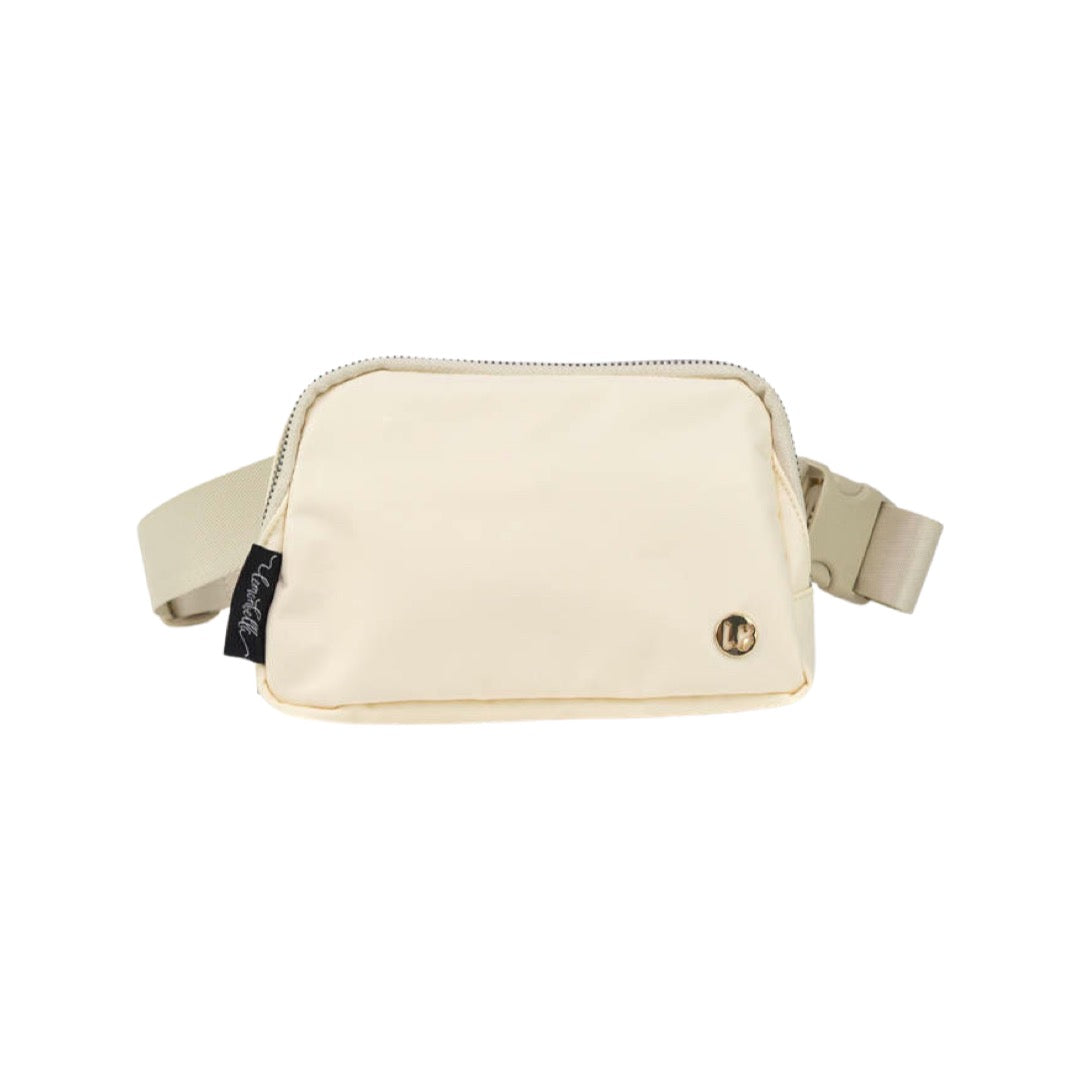 LB Belt Bag - Cream