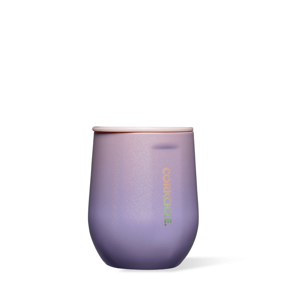 stemless 12 oz - ombre fairy