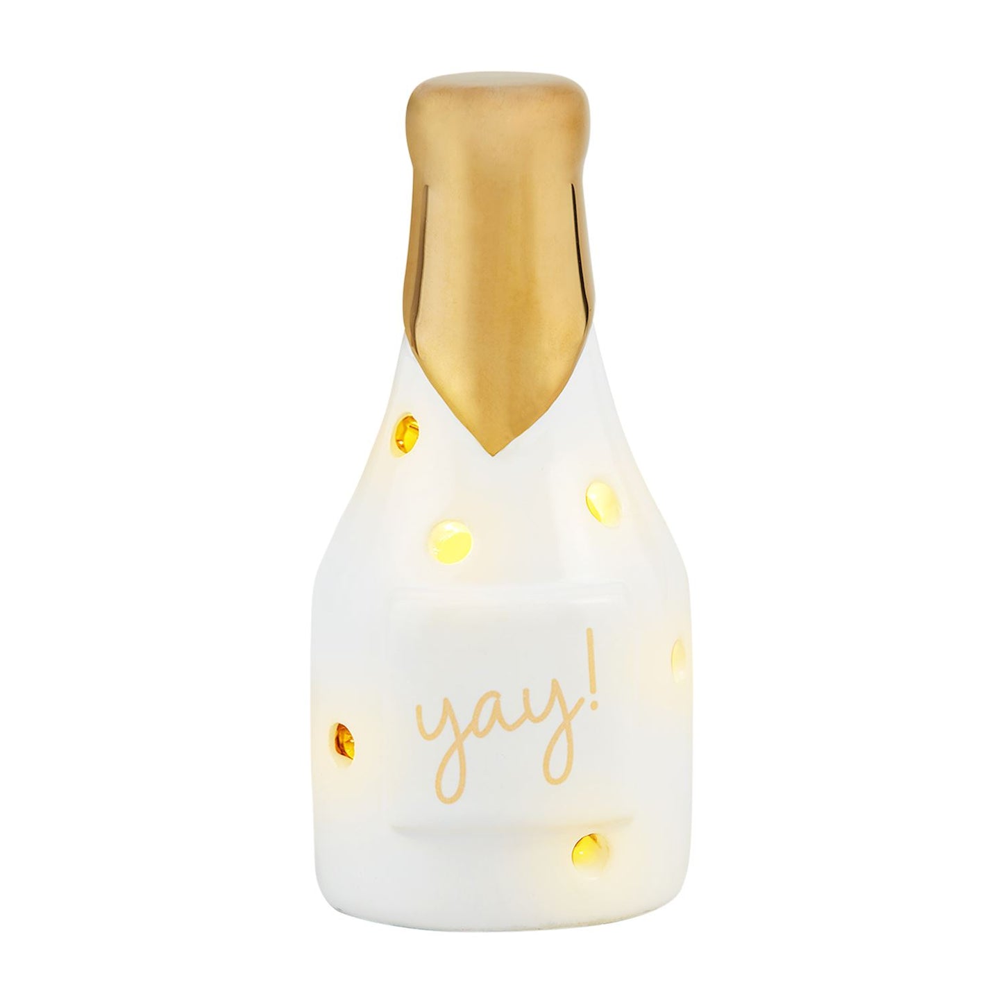 MP Champagne Light Up Sitter
