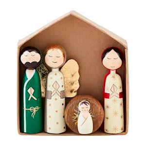 MP Nativity Peg Set