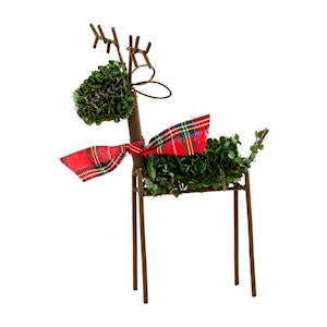 MP SM Boxwood reindeer Sitter