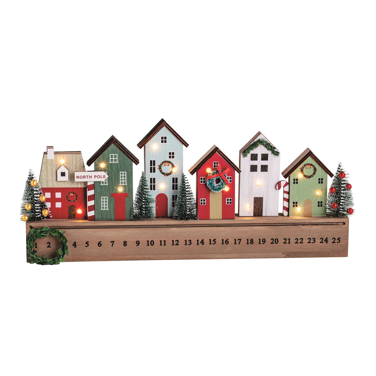 MP LED X-Mas Village Countdown