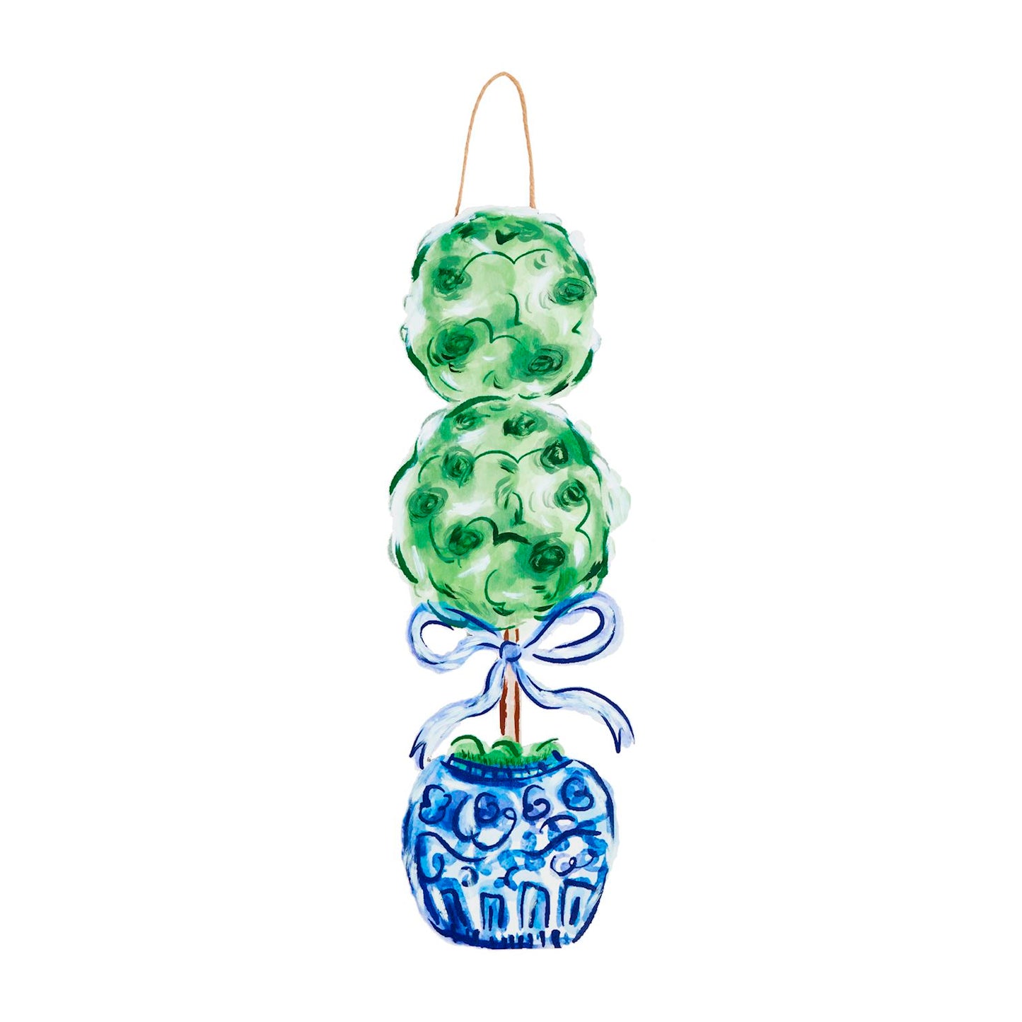 MP Topiary Door Hanger