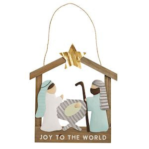 MP Nativity Door Hanger
