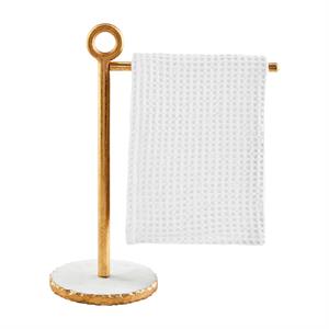 MP Gold Tea Towel Stand