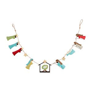 MP nativity garland