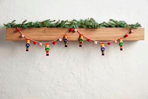 MP Felted Nutcracker Garland