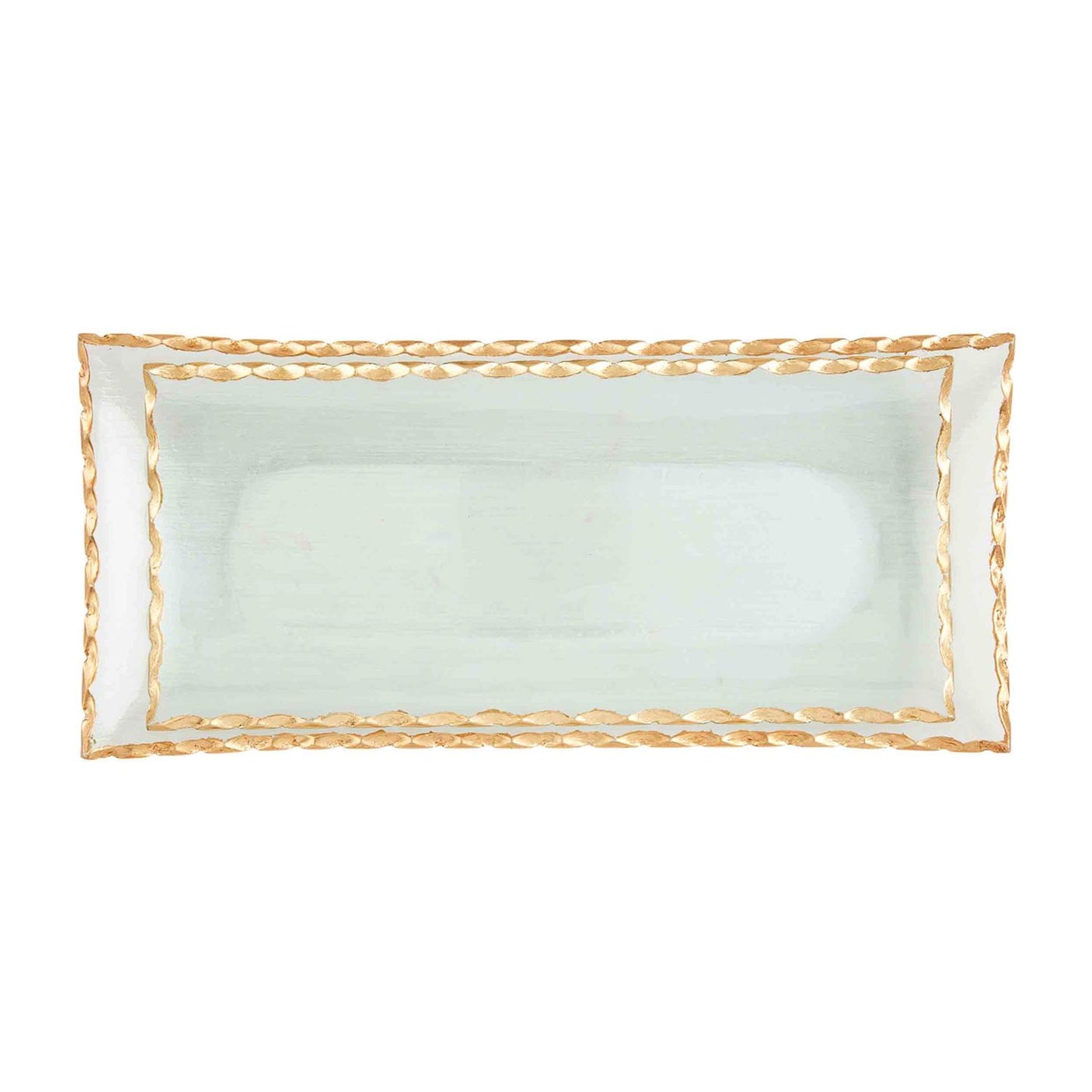 MP gold tray set of 2
