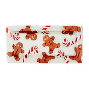 MP Glass Gingerbread Tray