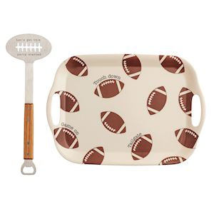 MP Football Tray & Spatula Set