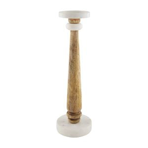 MP LG Skinny Marble Candlestick