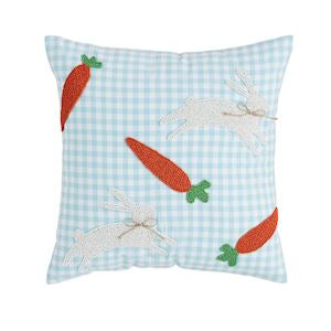MP Carrot Bunny Easter Pillow