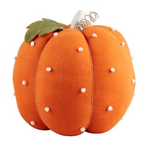 MP Dotted Stuffed Pumpkin- Orange