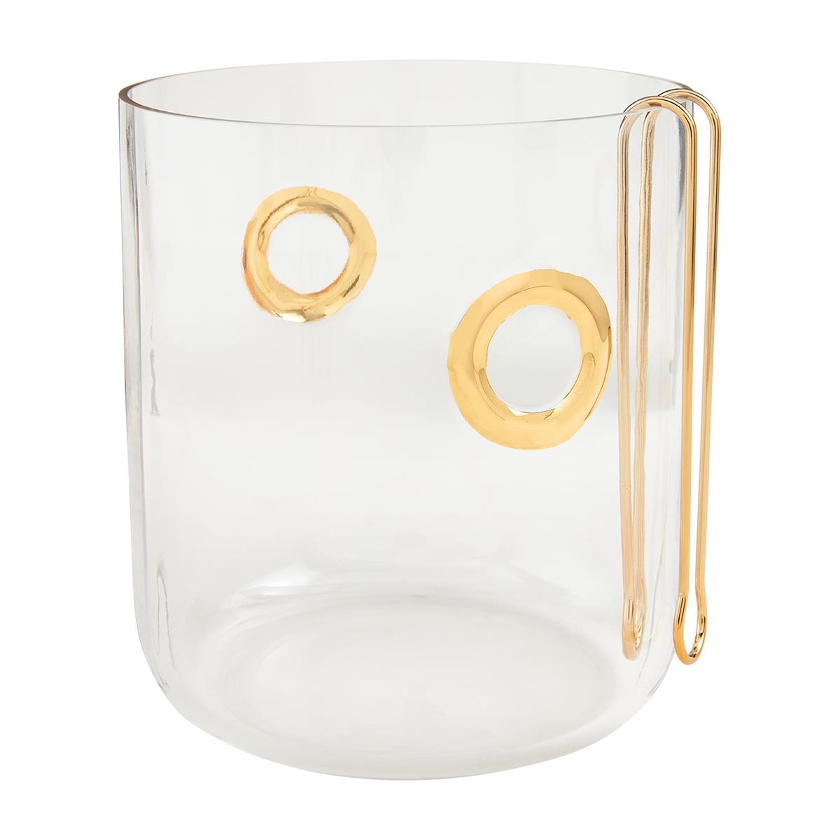 MP Gold Ring Ice Bucket