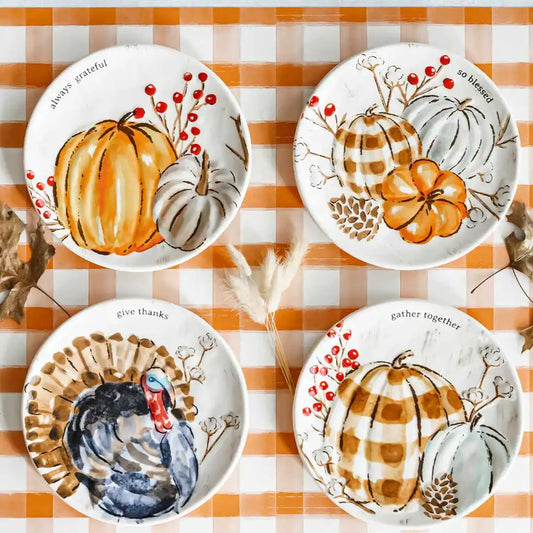 MP stacked gather salad plate