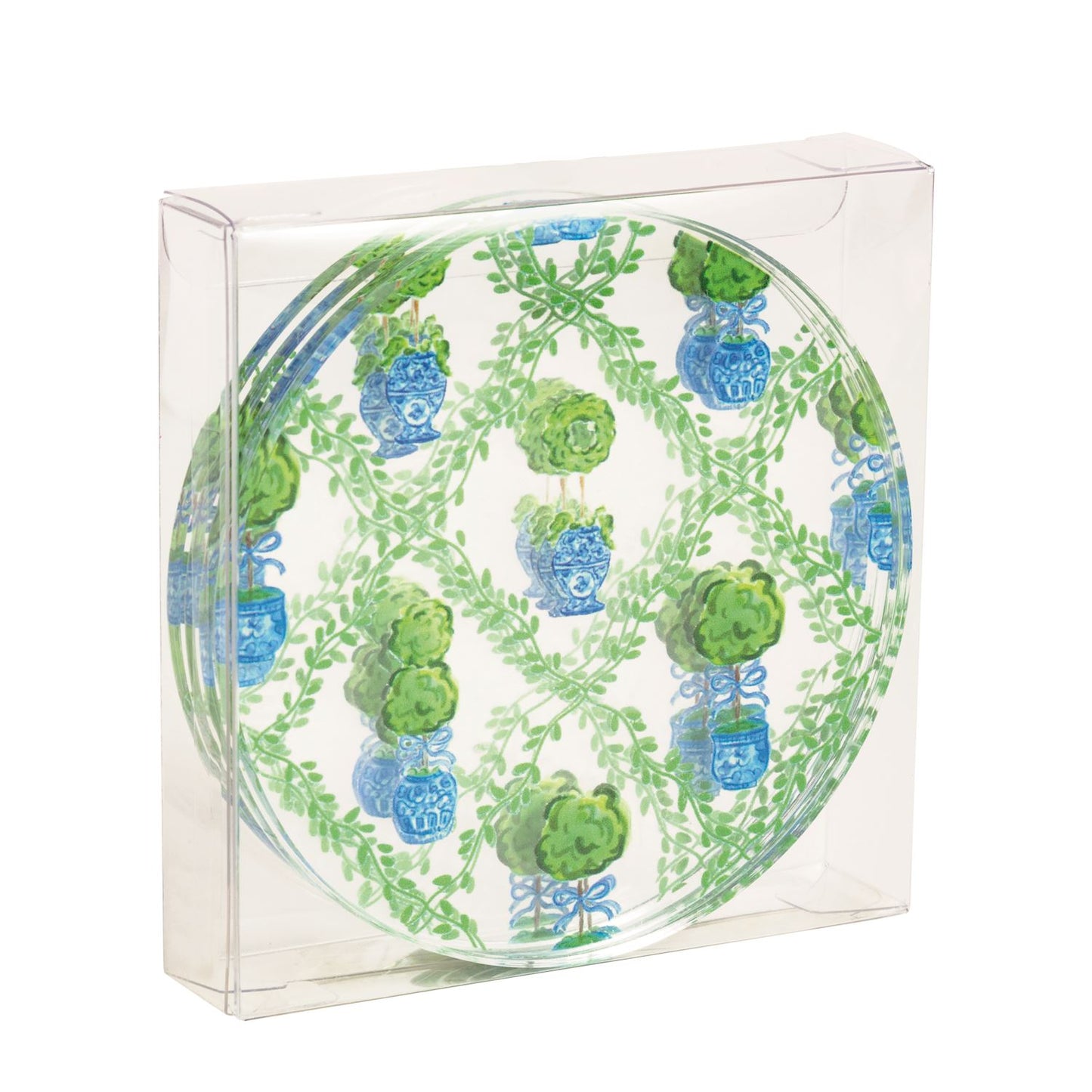 MP Acrylic Topiary Coaster Sets