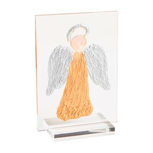 MP SM Acrylic Angel Plaque Stand