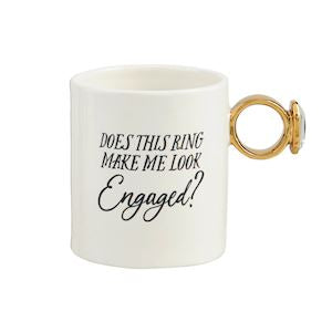 MP Engaged Ring Mug