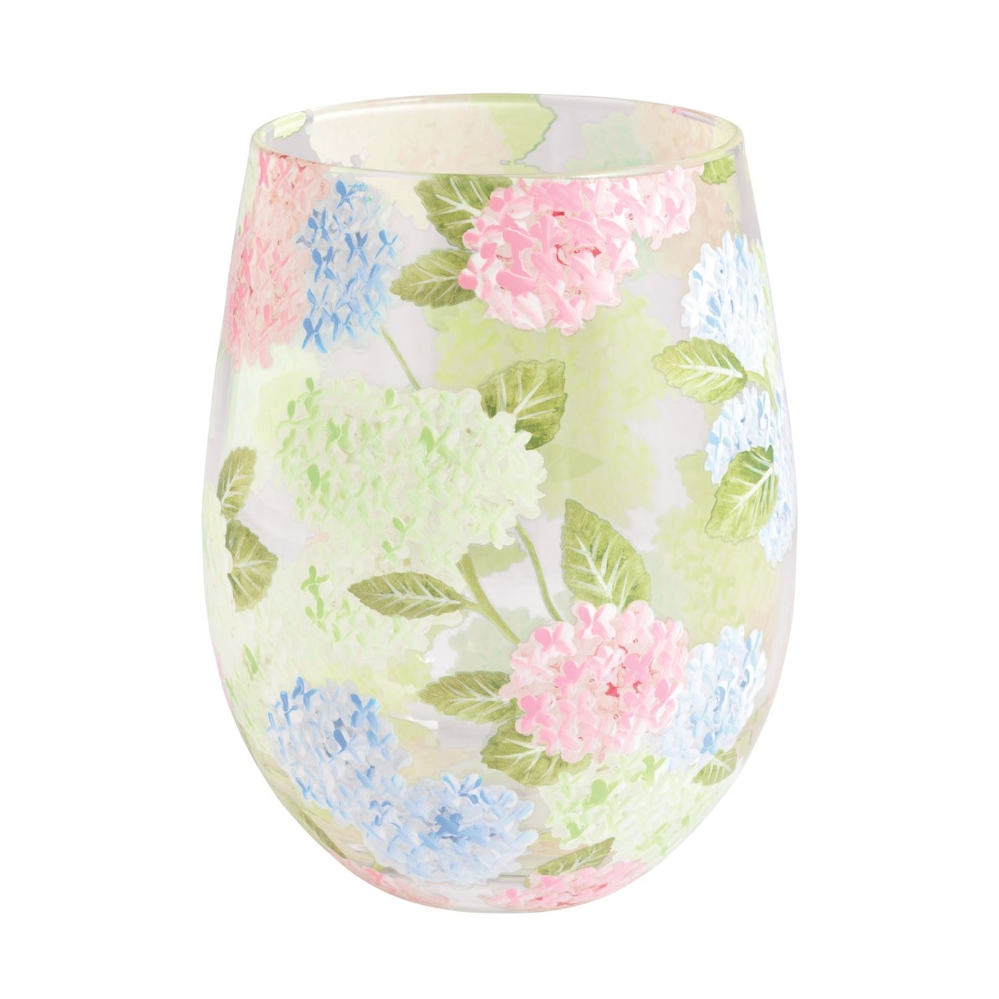MP Painted Wine Glass
