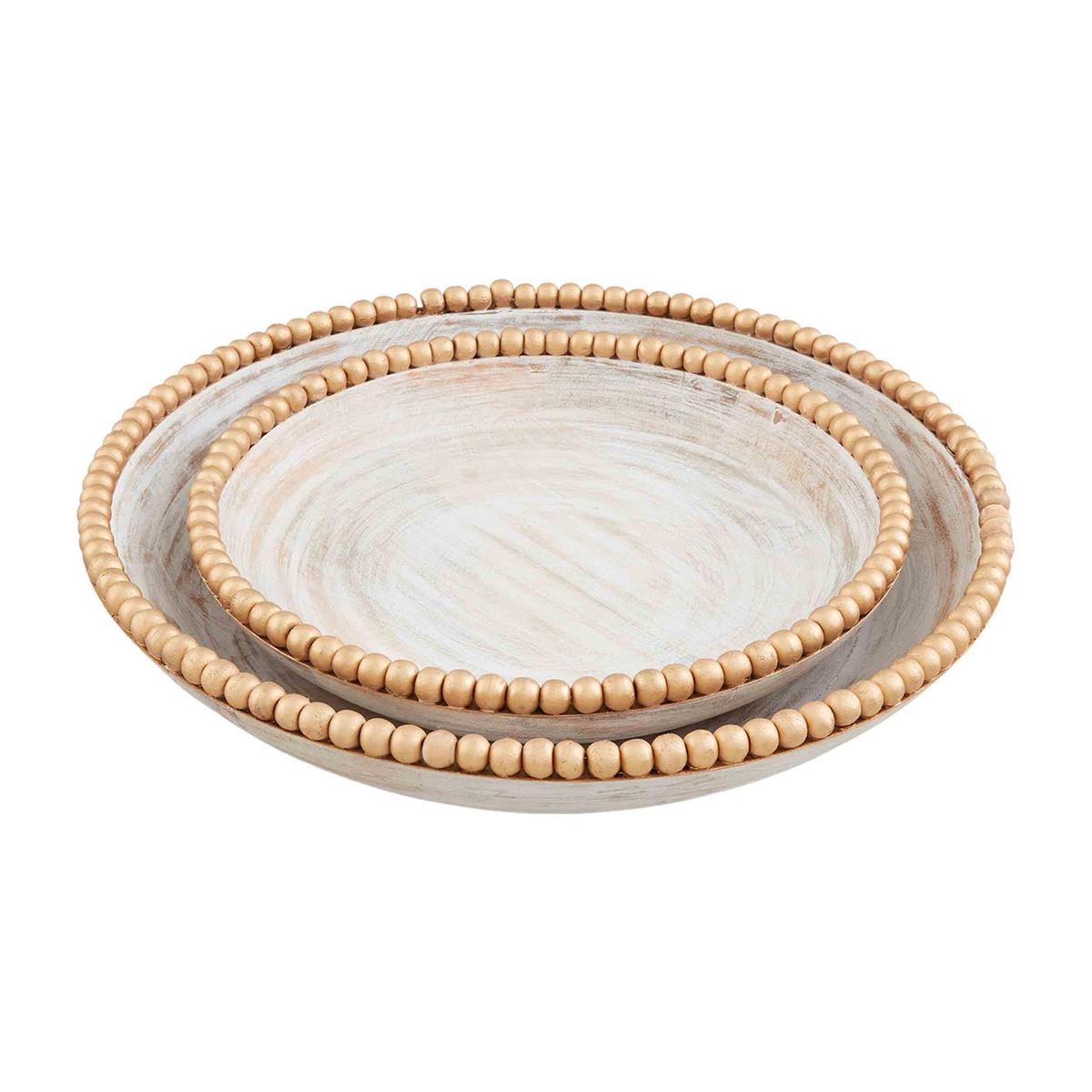 MP gold beaded bowl small
