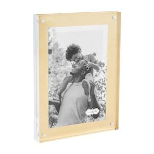 MP SM Brass Acrylic Frames