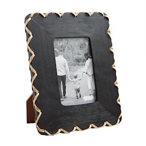 MP 4x6 black wood frame
