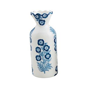 MP Blooms Block Print Bud Vase