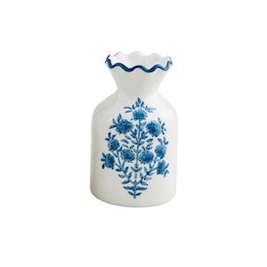 MP Flower Stem Block Print Bud Vase