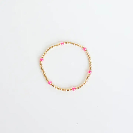 Hot Pink Poppi Bracelet