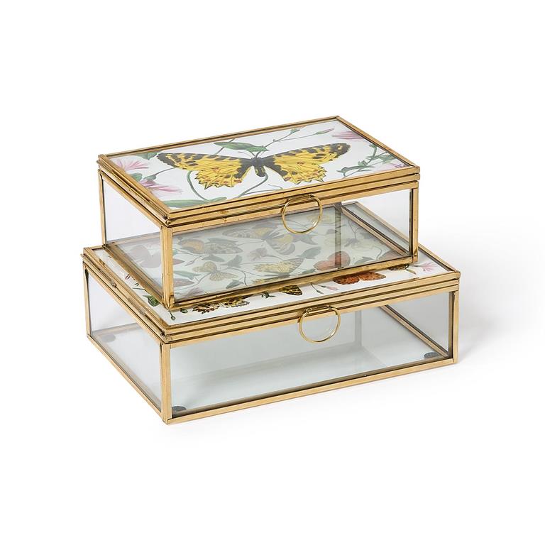 TC Glass & Brass Photo Boxes