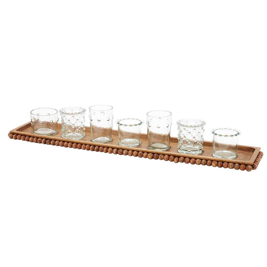 MP votive holders with tray