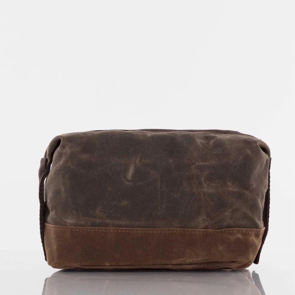 CB Station- Waxed Dopp kit
