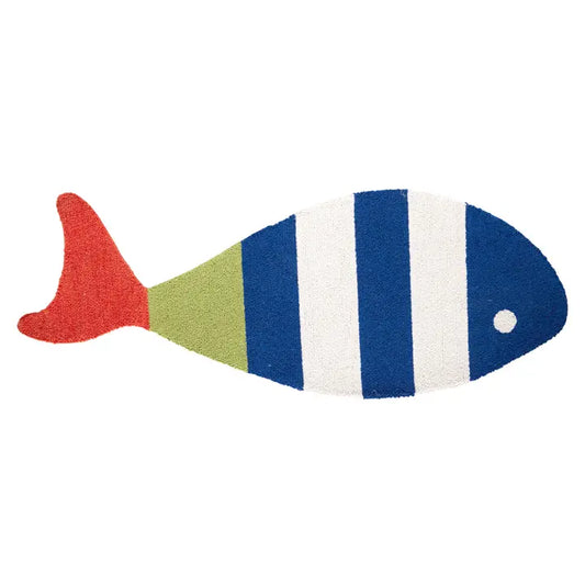 PH Picket Fish Shaped Hook Rug