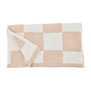 MP Chenille Checkered Blanket