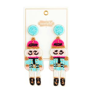 MP Holiday Beaded Earrings