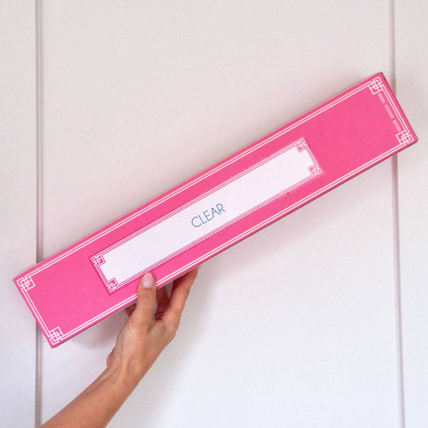 OMM Clear Acrylic Rack and Pusher Set