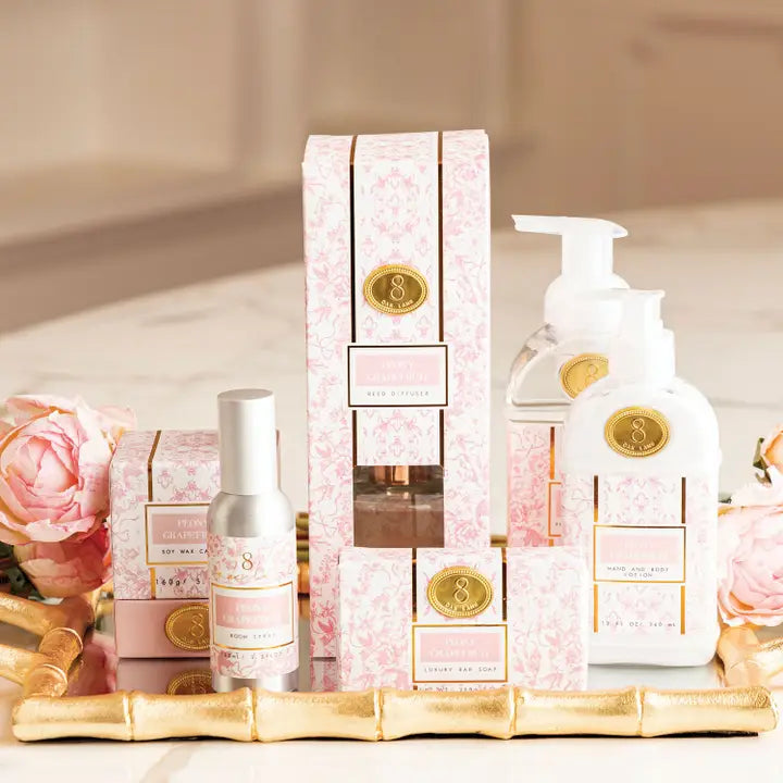 Pink Bunny Toile Foaming Handsoap