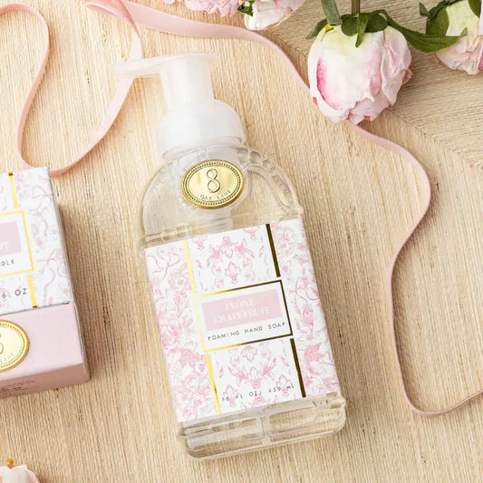 Pink Bunny Toile Foaming Handsoap