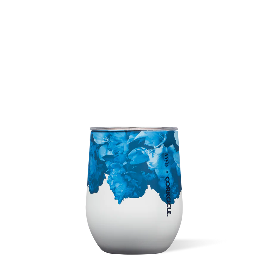 Stemless 12oz - Dutch Love Blue