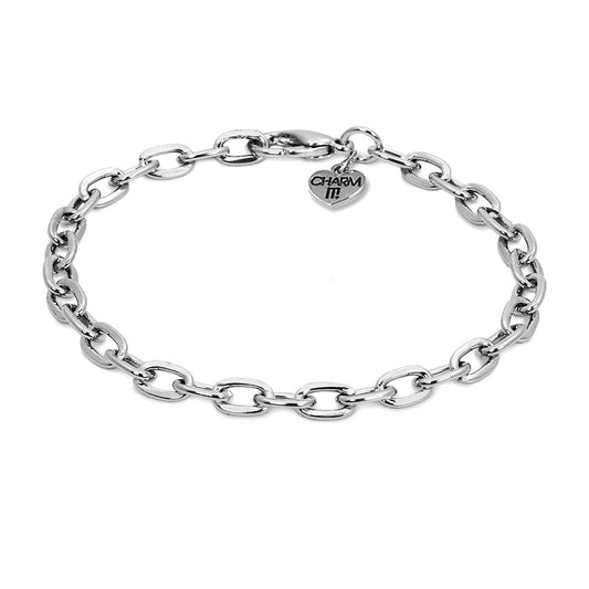 CI Chain Bracelet - Silver