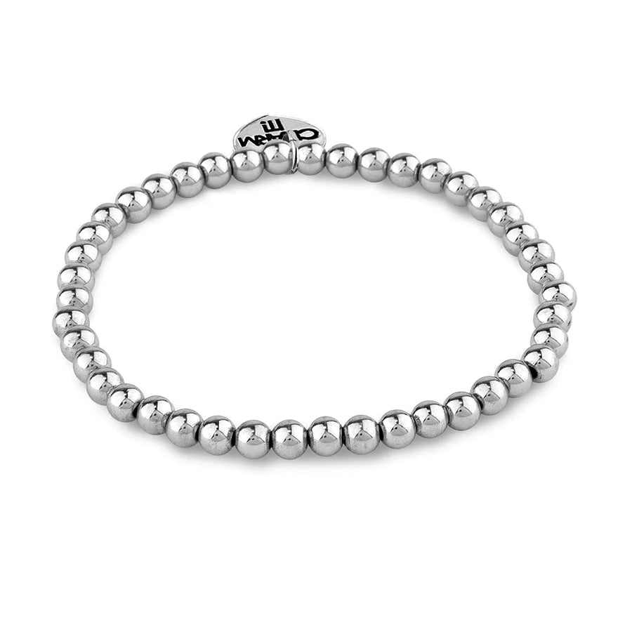 CI stretch bracelet silver