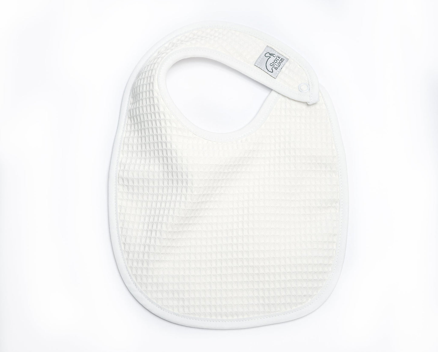 S&L Bib - White Waffle