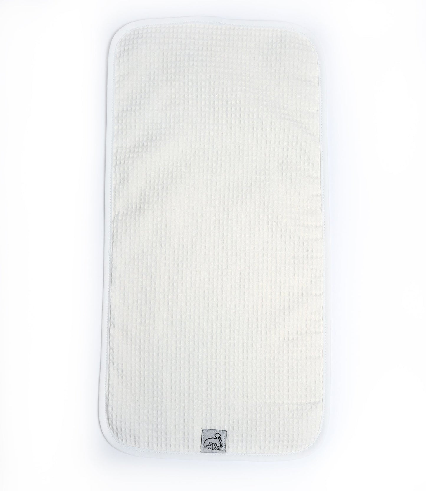 S&L Burp Cloth - White Waffle