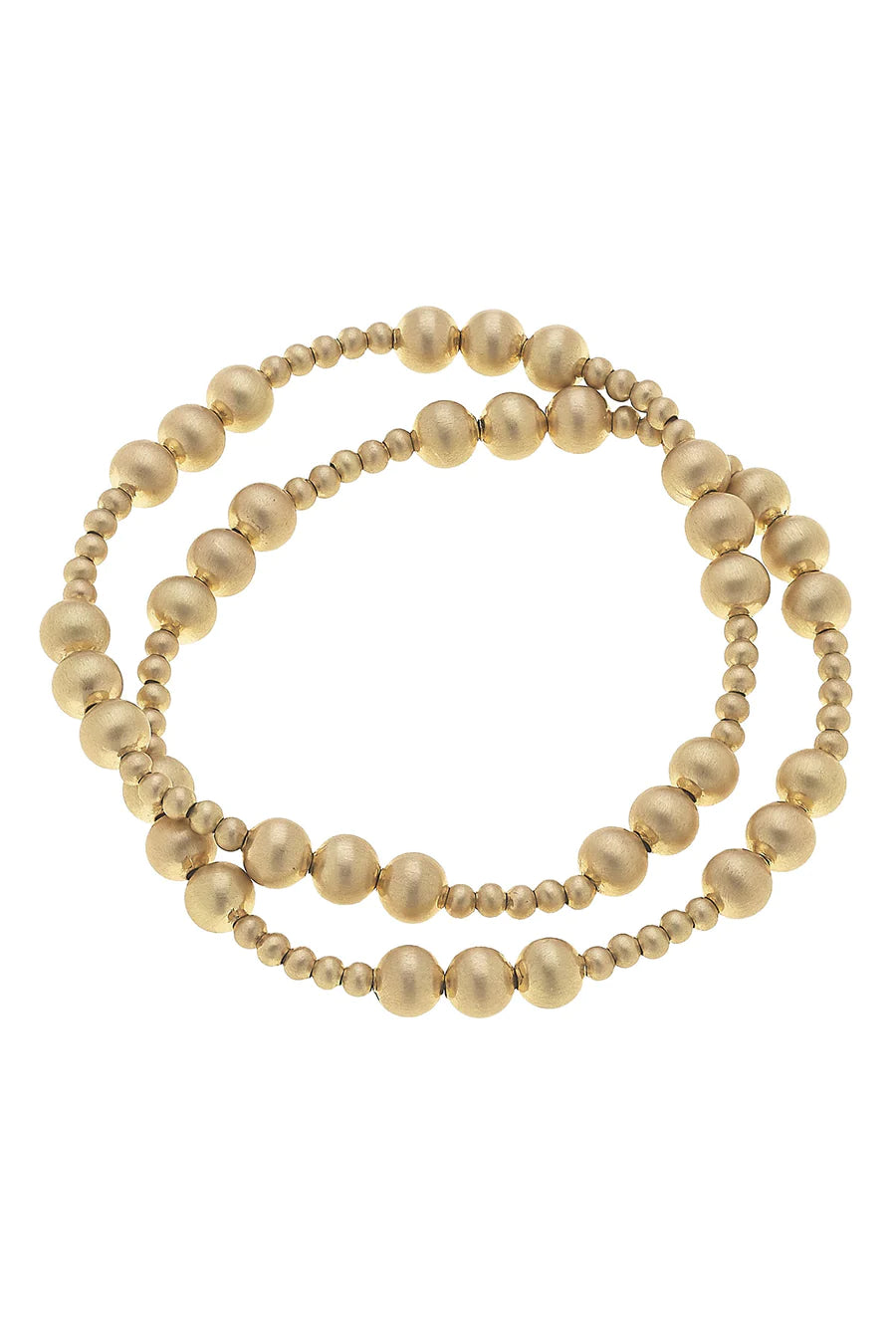 Canvas Ball Bead Stretch Bracelet Sets