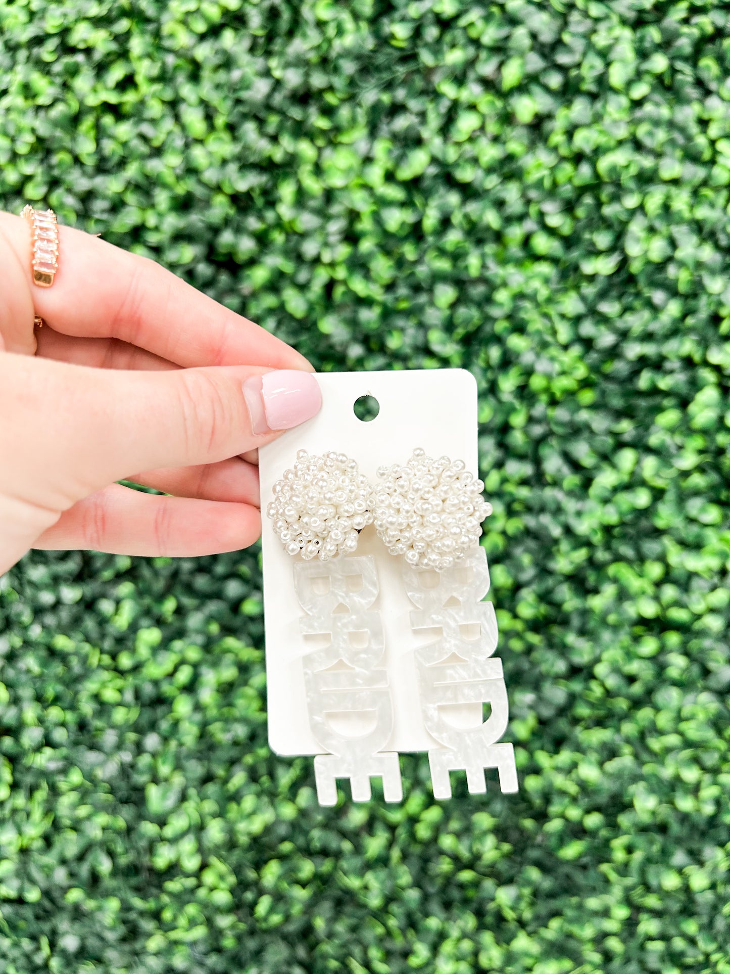 GS Earrings - Bride